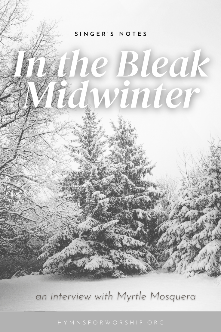 Meaning midwinter in bleak the In the